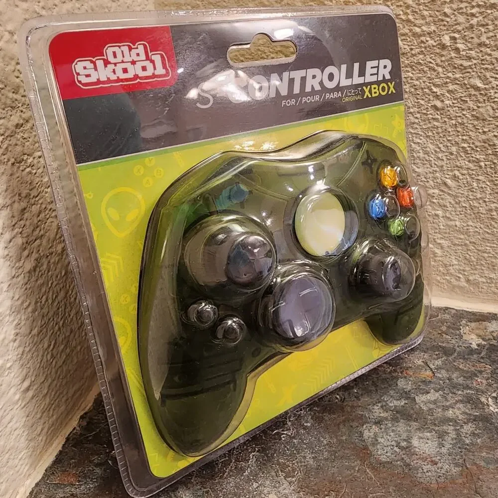 Xbox Controller Gamepad Type-S, Green (NEW) - Microsoft - Old Skool